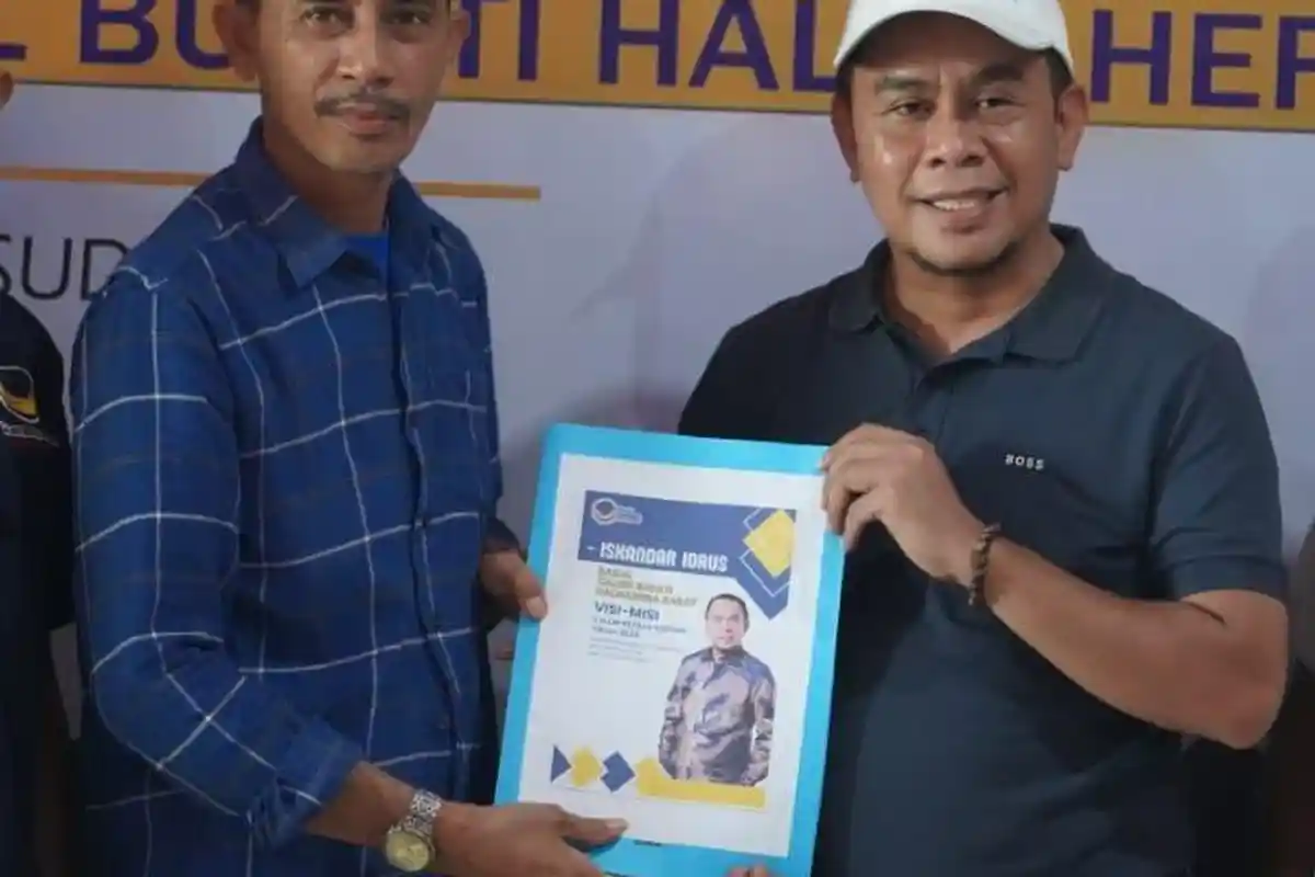 Cabup Iskandar Idrus 'Spill' Wakilnya di Pilkada Halmahera Barat 2024