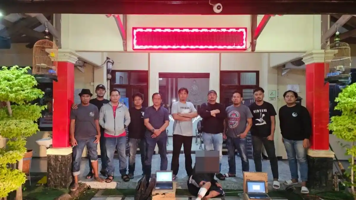 Maling Bobol Sekolah di Lelea Indramayu, Belasan Unit Notebook Raib, Kaki Pelaku Didor Polisi