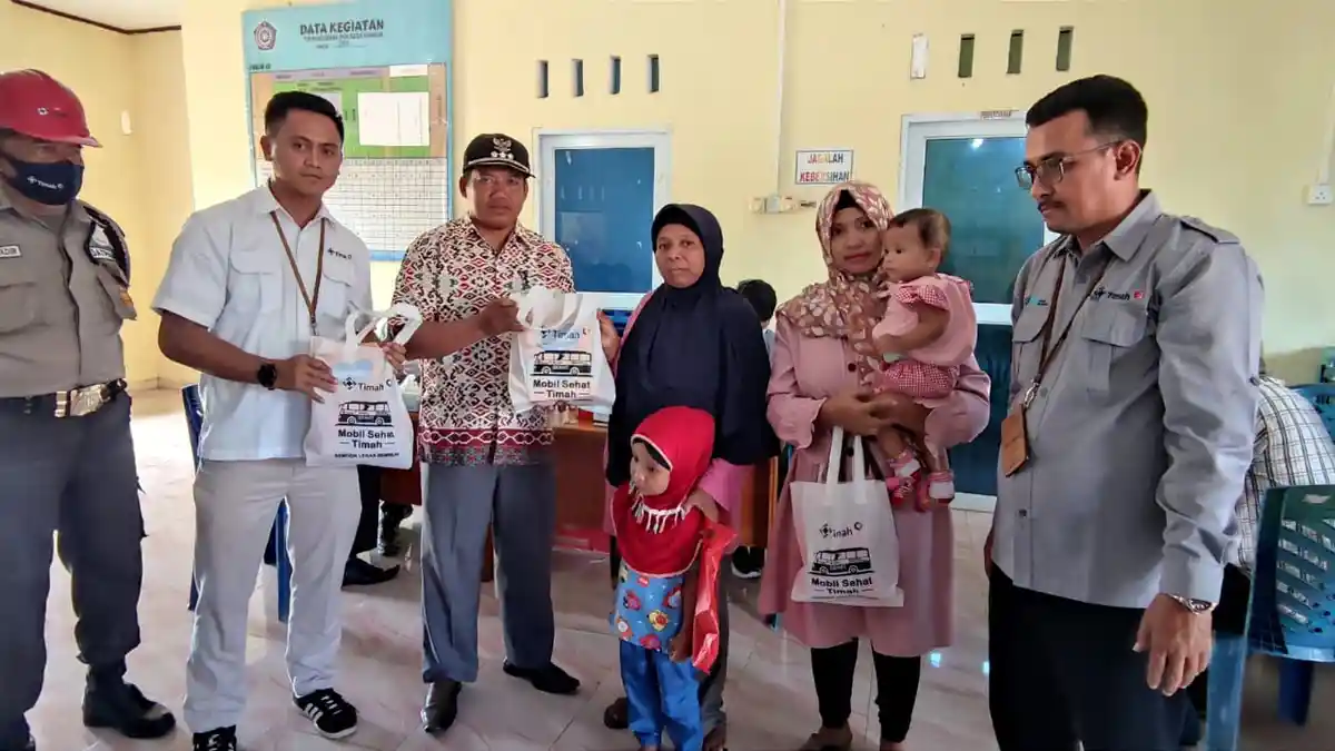 Ratusan Masyarakat di Kabupaten Karimun Manfaatkan Pengobatan Gratis dari PT TIMAH Tbk 