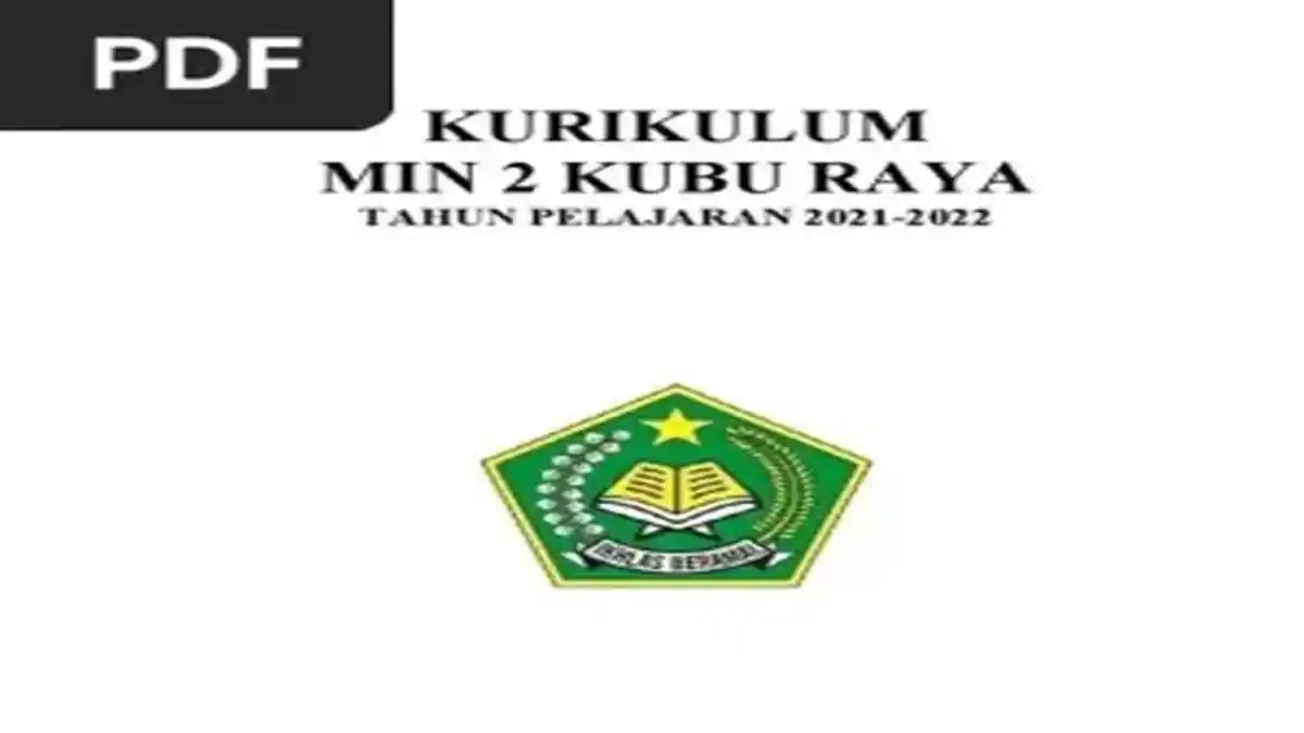 DAFTAR 2 Sekolah Mandrasah Ibtidaiyah Negeri Kubu Raya Kalbar