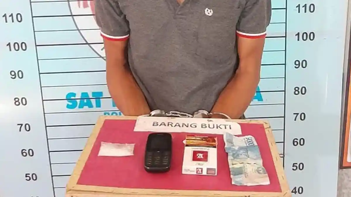 HP, Uang Pecahan, Satu Kotak Rokok Milik Seorang Pemuda Tanah Luas jadi Barang Bukti, Ini Kasusnya