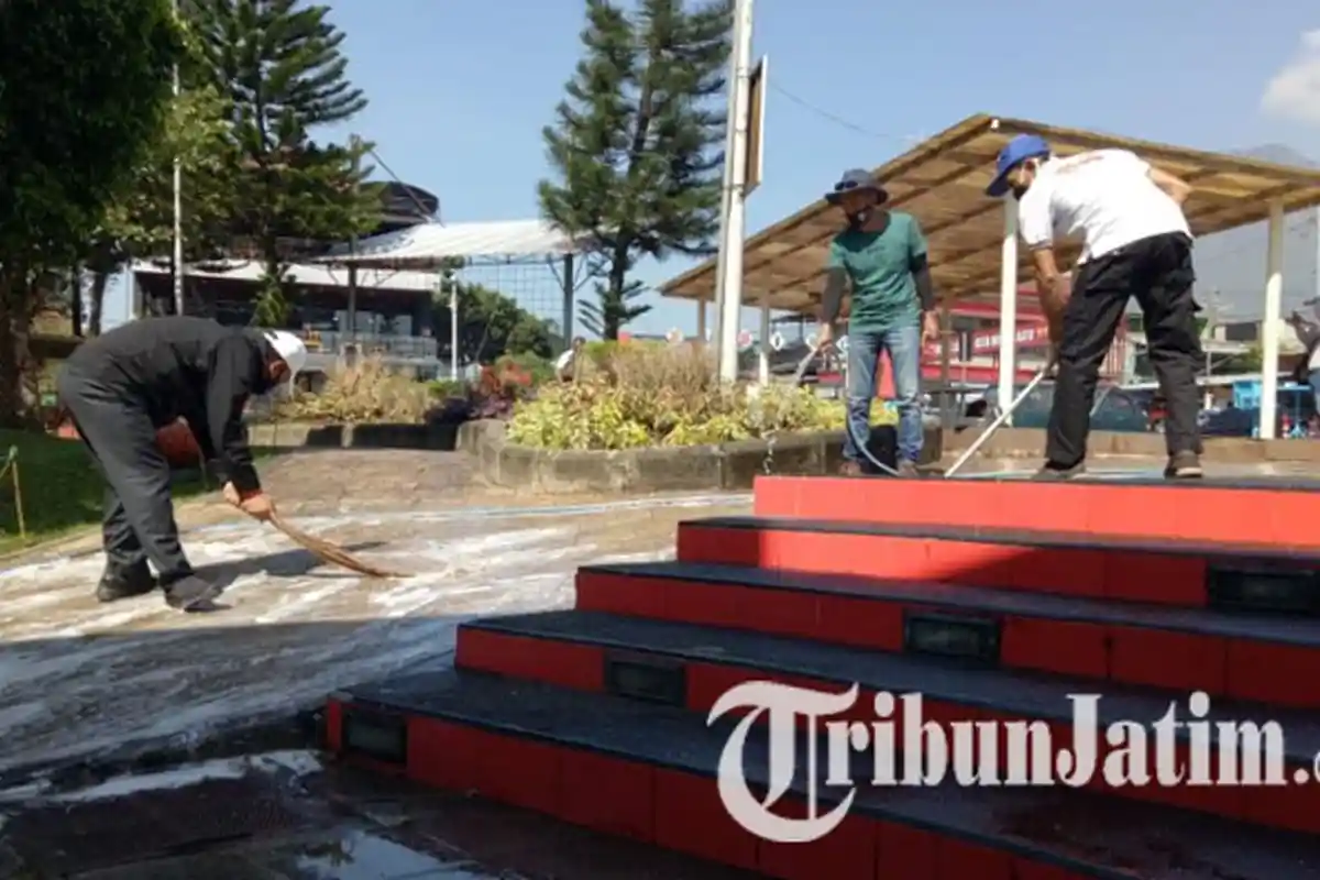 Alun-alun Kota Batu Bakal Dibuka Lagi, Pemkot Godok Protokol Kesehatan untuk Pengunjung