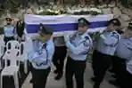 Pemakaman Polisi Israel Korban Penembakan