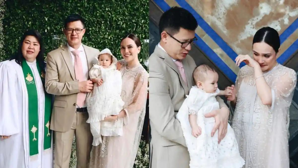 Dampingi Anaknya Dibaptis, Shandy Aulia Berurai Air Mata, Ibunda Claire Kenang Perjalanan Pernikahan