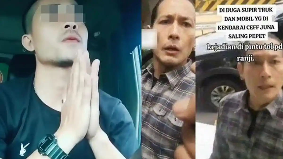 Sosok Sopir Truk yang Diduga Cekcok dan Buat Chef Juna Ngamuk Hingga Nyaris Baku Hantam di Tol