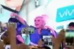 Penampilan Agnez Mo Di Peluncuran Vivo V7