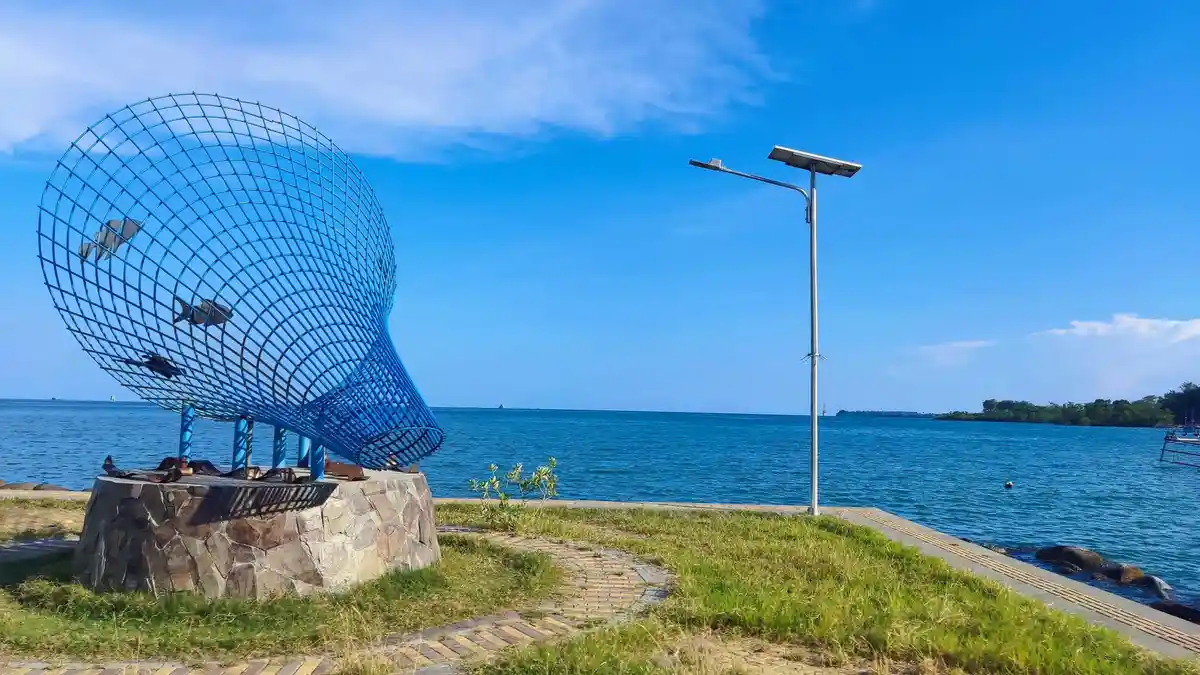 Pesona Taman Pantai Pentadu Barat Gorontalo, Keindahan Alam Boalemo ...
