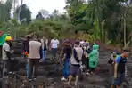 Warga Pekaka Protes, Kebun Sagu Diduga Tergusur Aktivitas Perusahaan Sawit di Lingga