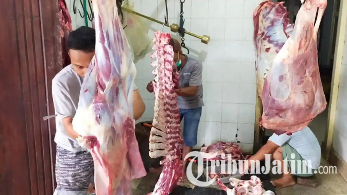 Tak Naik, Harga Daging Sapi di Kota Blitar Masih Stabil di Kisaran Rp 110 Ribu/Kilogram