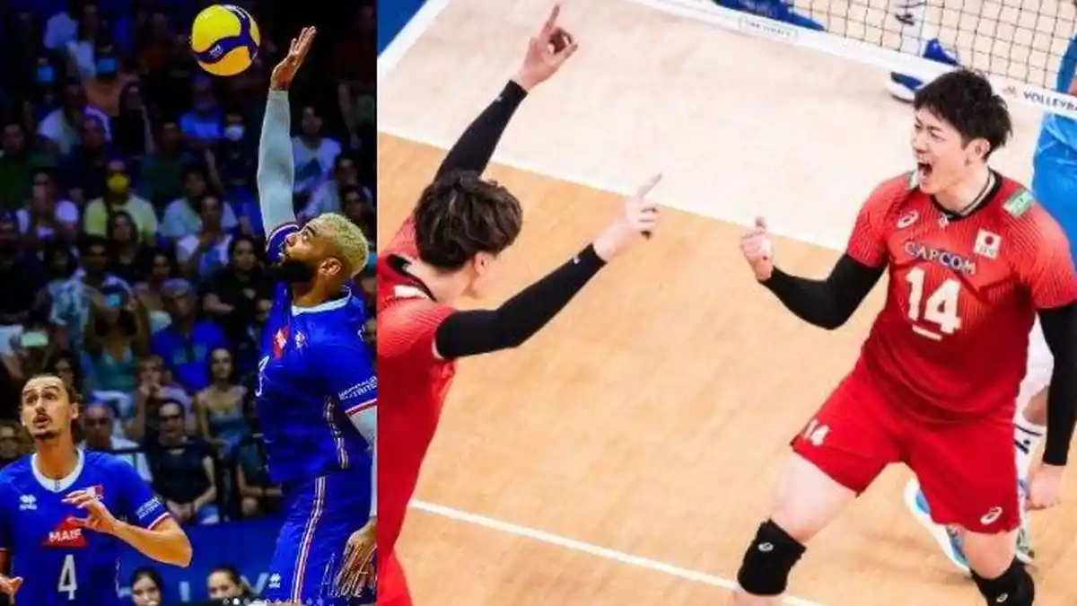 Ini Jadwal VNL 2024 Putra Malam Ini: Prancis vs Bulgaria, Jepang vs Argentina, Live di Moji TV!
