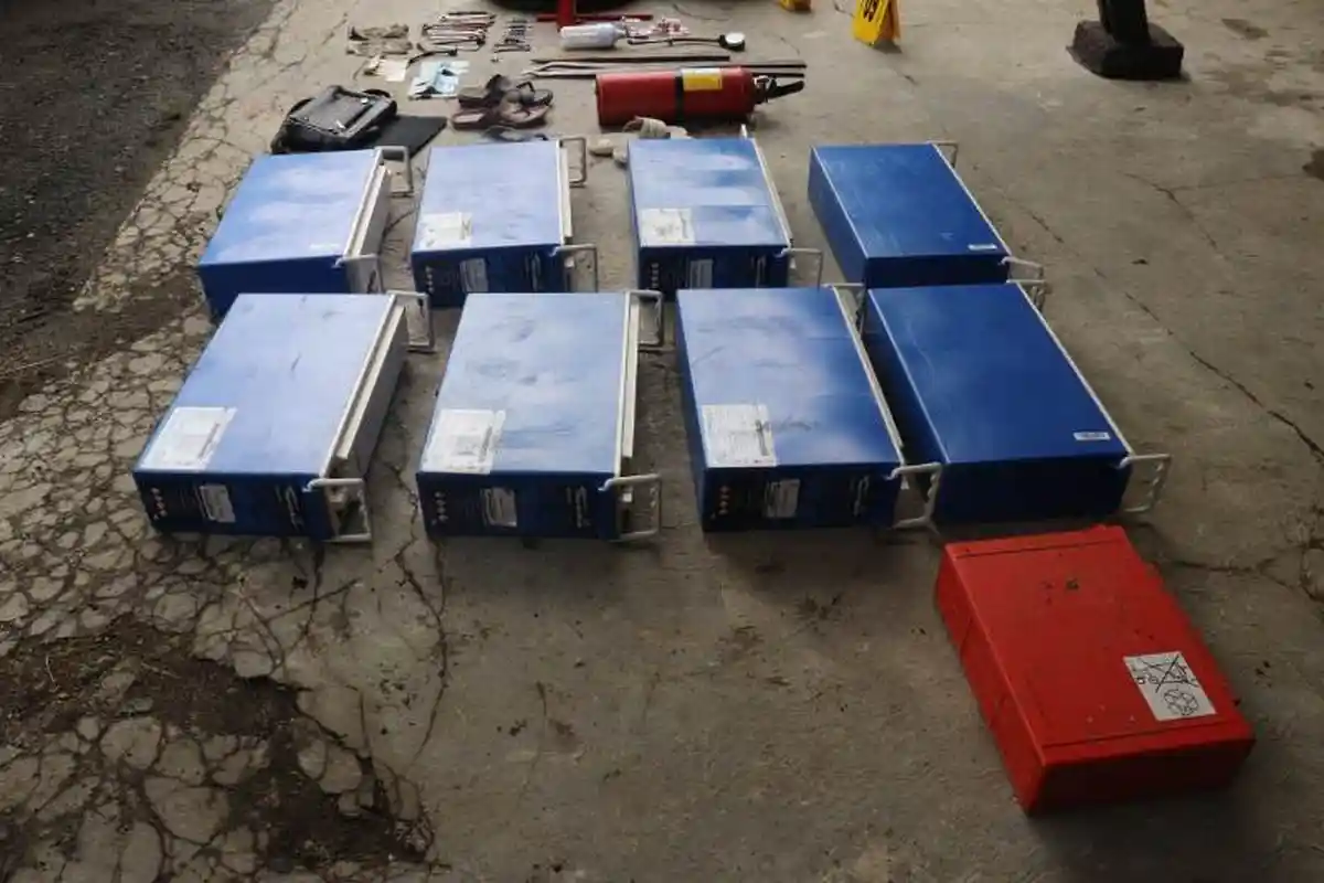 Pelaku yang Dilumpuhkan di Jalinbar Pringsewu Komplotan Pencuri Baterai Tower BTS di Komplek Unila