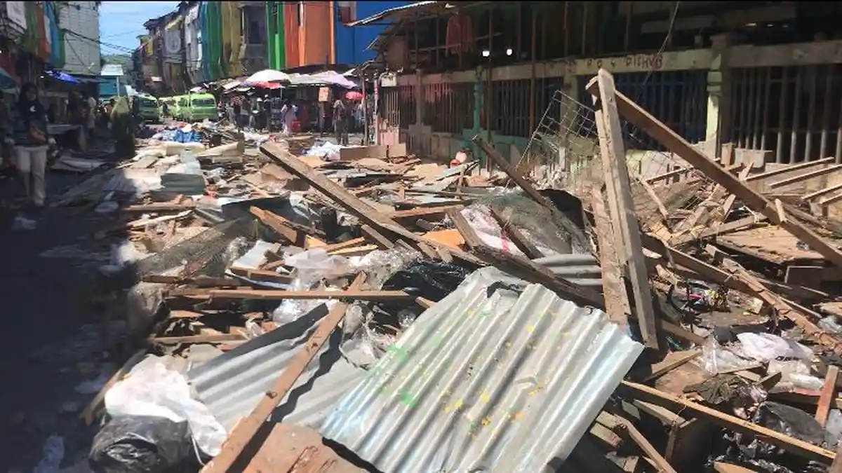 Peletakan Batu Pertama Revitalisasi Pasar Mardika Ambon Dimulai 20 Januari 2022
