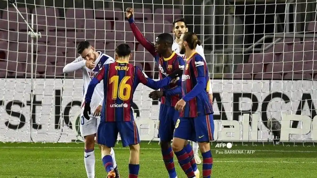 KLASEMEN Liga Spanyol Setelah Barcelona Ditahan Imbang Eibar 1-1 di Stadion Camp Nou Tadi Dini Hari