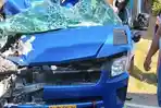 Dua Sopir Asal Sumut Tabrakan di Bakongan, Hiace Hantam Fuso Gegara Hilang Kendali