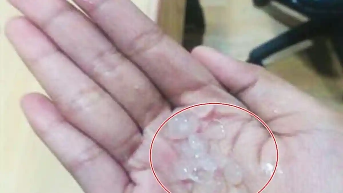 Fenomena Hujan Es Terjadi di Kalsel, Ini Penjelasan BMKG