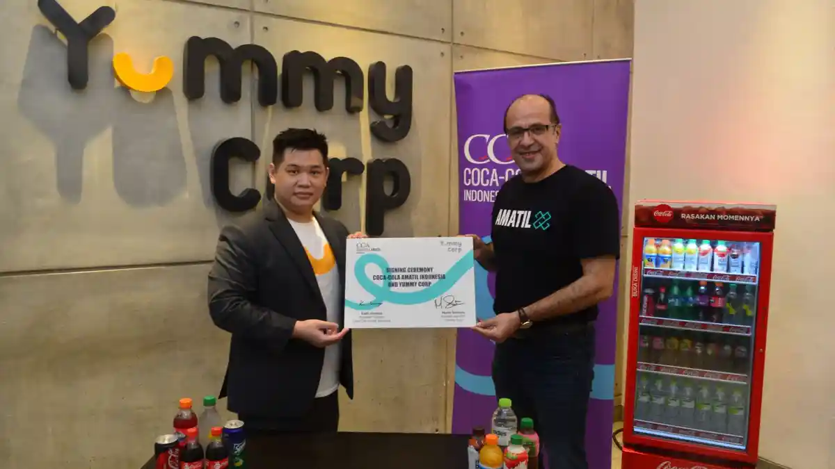Coca-Cola Umumkan Ventura Amatil X Yummy Corp