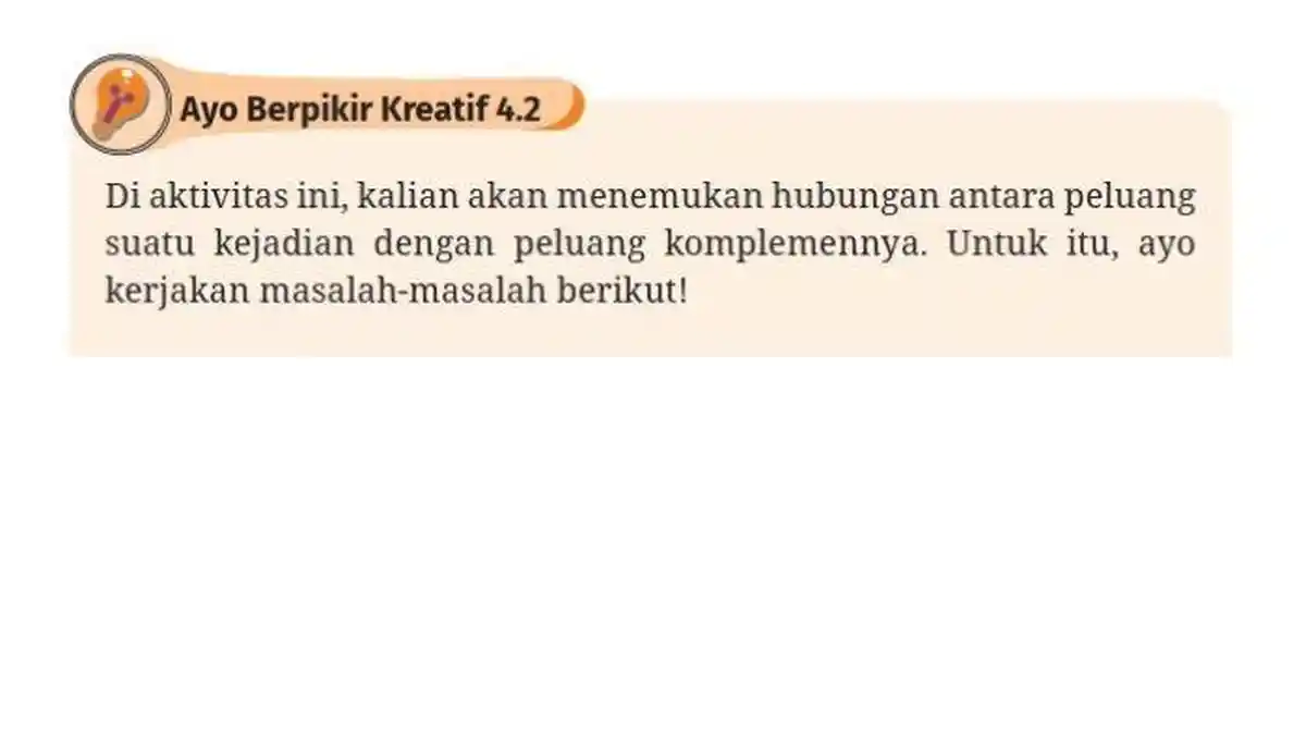 Kunci Jawaban Matematika Kelas 9 SMP Halaman 230 Kurikulum Merdeka: Ayo Berpikir Kreatif 4.2