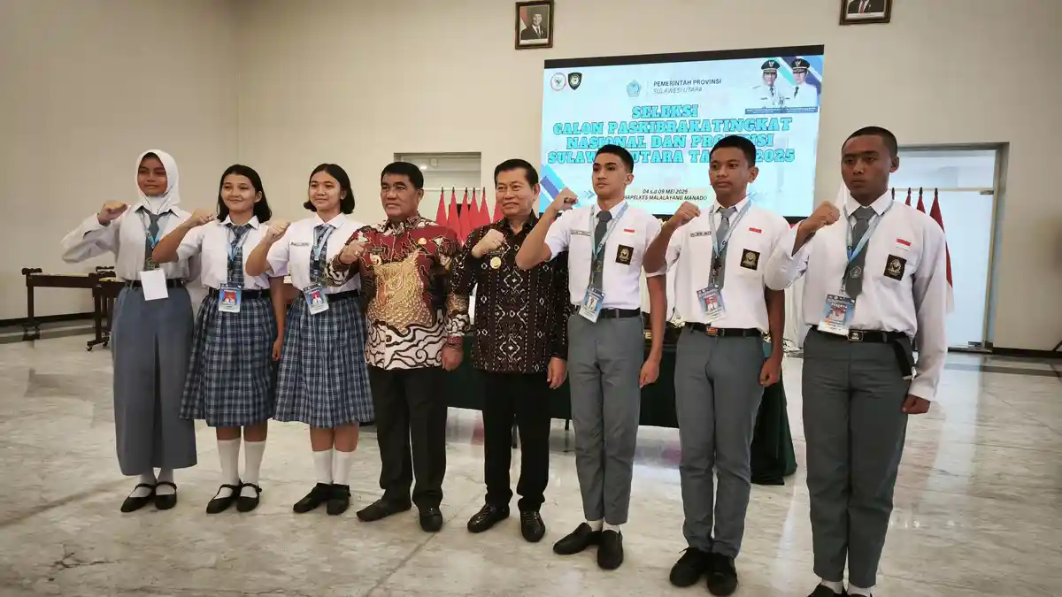 Daftar 3 Pasang Siswa Paskibraka Sulawesi Utara yang Diutus ke Tingkat Nasional