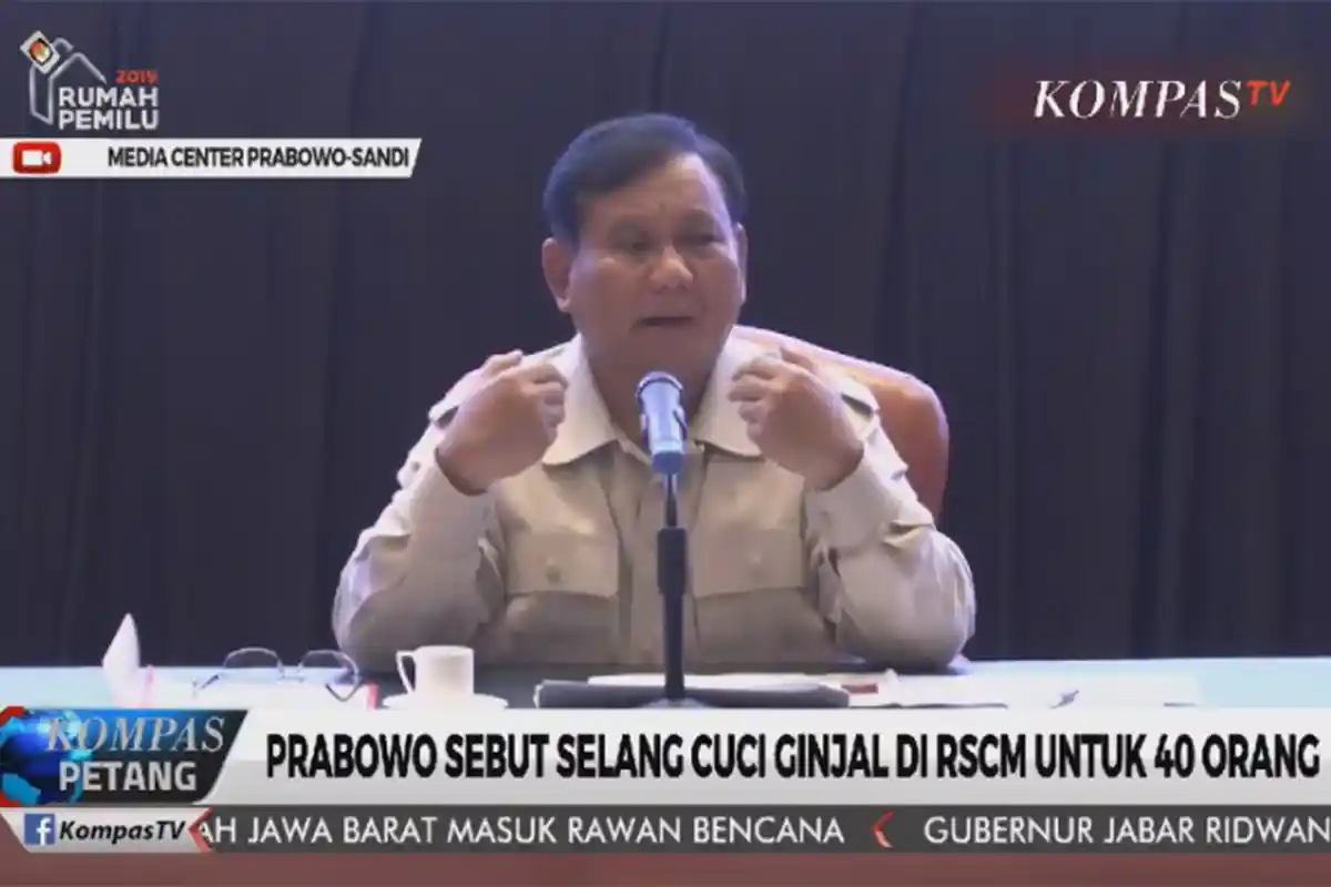 Prabowo Subianto Bercita-cita Membangun Akademi Perawat dan Rumah Sakit
