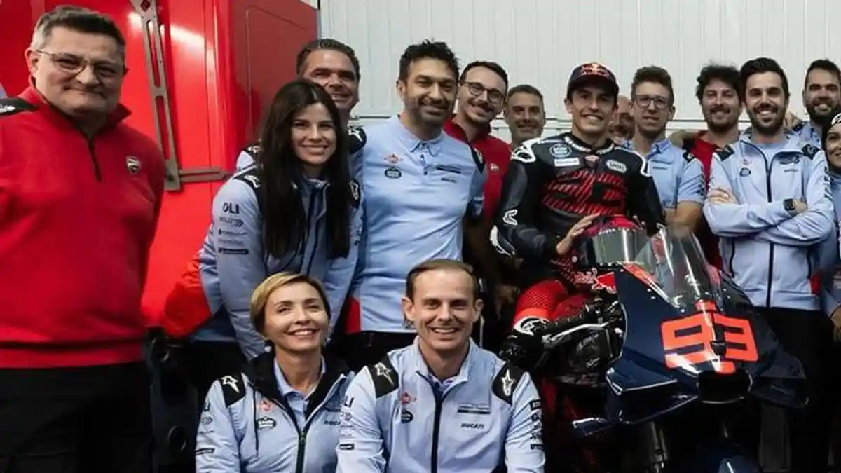 Marc Marquez Resmi Gabung Tim Gresini Ducati Menyambut Tahun Baru 2024 ...