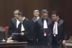 Kuasa Hukum BPN Jalani Sidang Putusan Sengketa Pilpres di MK
