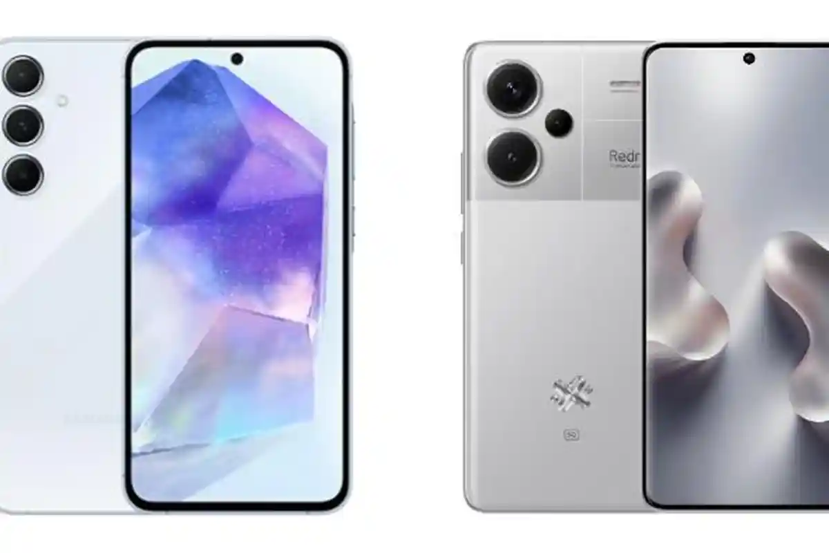 Perbandingan Spek dan Harga HP Samsung Galaxy A55 5G dengan Xiaomi Redmi Note 13 Pro Plus 5G
