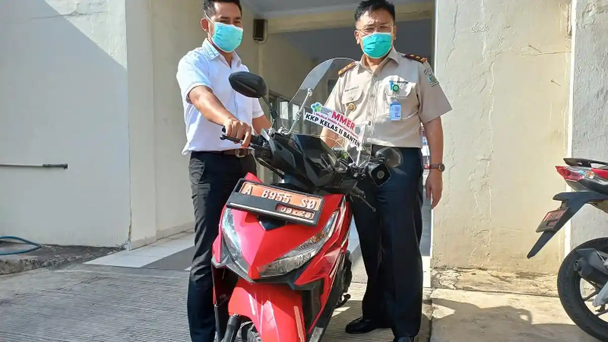Antisipasi Lonjakan Mudik Lebaran, 4 Unit Ambulans Motor Disiagakan di Pelabuhan Merak