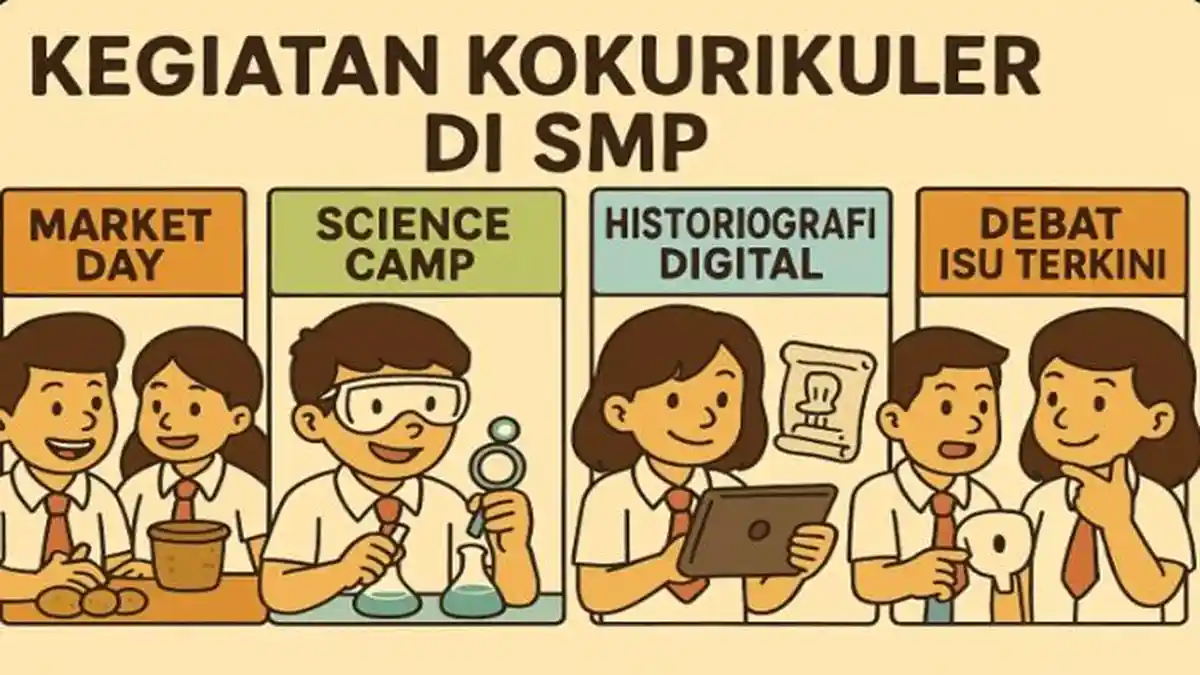 4 Ide Kokurikuler Siswa SMP Mencetak Generasi Unggul, Dari Market Day hingga Riset Mini