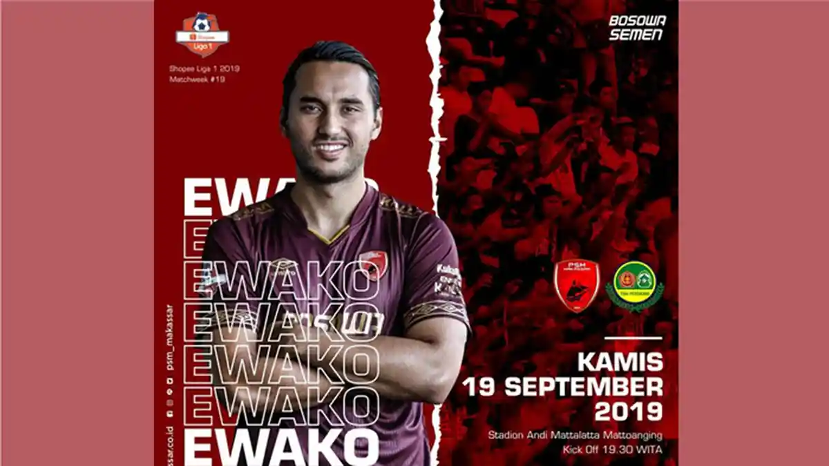 HASIL AKHIR & CUPLIKAN GOL PSM Makassar vs Tira Persikabo, Debut Manis Ezra Walian