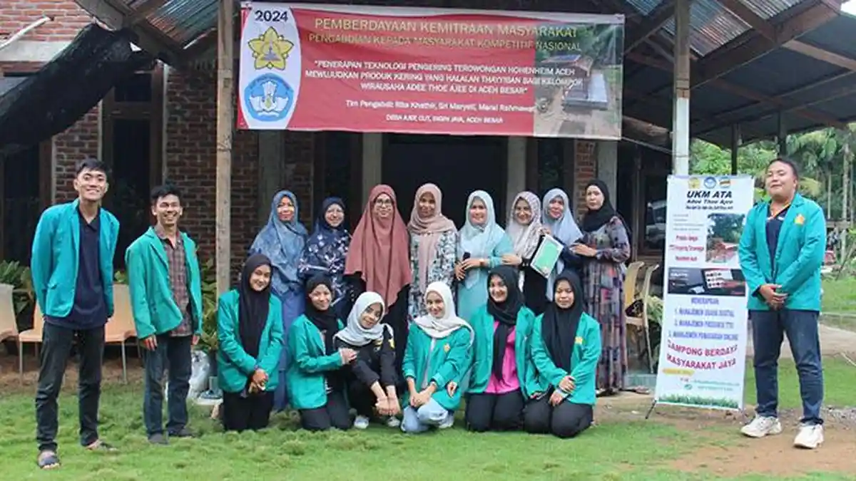 USK Bantu UKM ATA Mesin Pengeringan