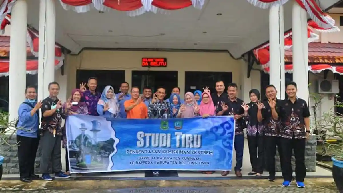 Kabupaten Kuningan Nilai Straegi Pengentasan Kemiskinan Beltim Sangat Efektif