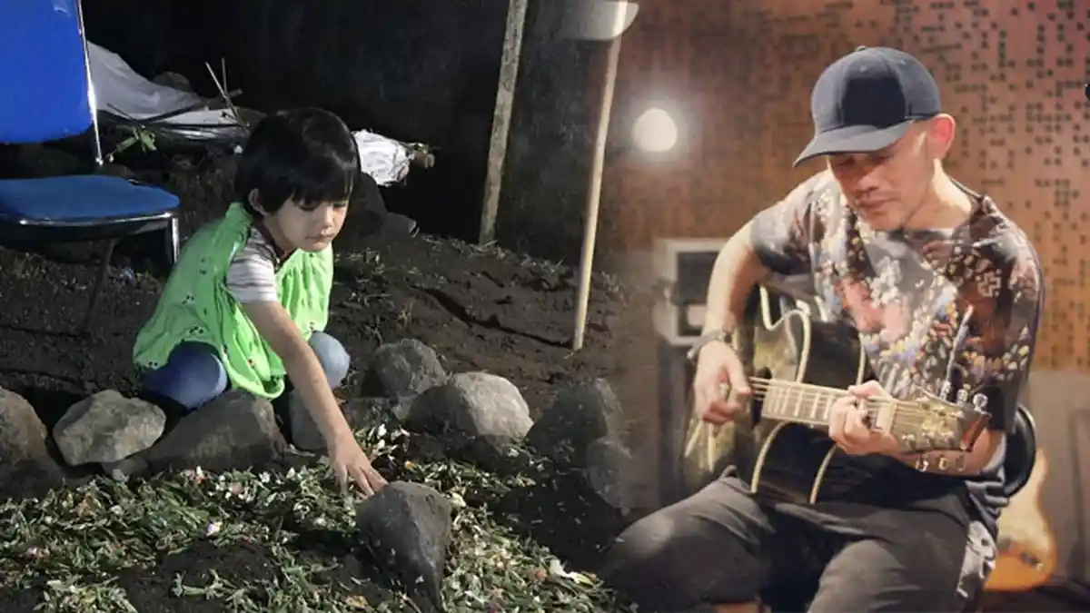 Ditinggal Selama-lamanya, Anak Herman Seventeen Datang ke Makam Sang Ayah & Lakukan Hal ini