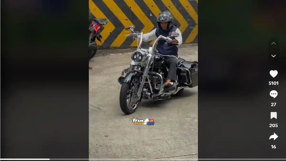 Tunggangi Moge, Ustaz Abdul Somad Jajal Sitinjau Lauik dengan Harley Davidson