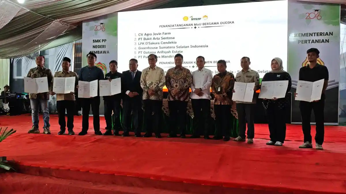 SMK-PP Kementan Gandeng Dunia Industri Siapkan Lulusan Siap Kerja