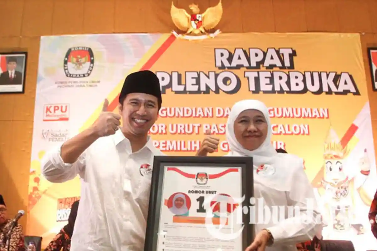 Dapat Nomor Urut Satu di Pilgub Jawa Timur, Emil Dardak: Jatim Jadi Benteng Bhinneka Tunggal Ika