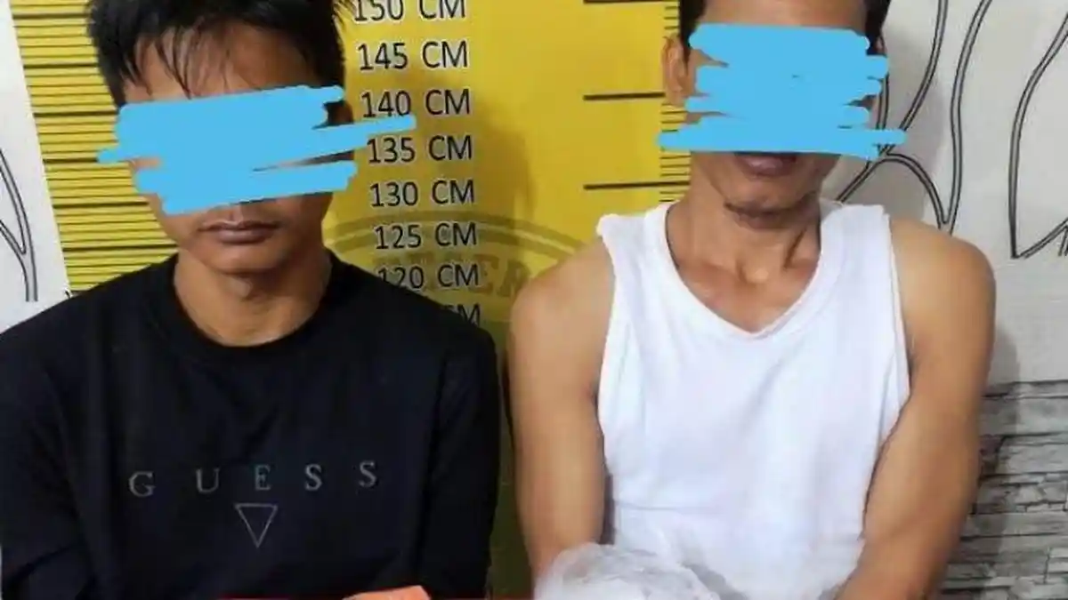Hendak Edarkan Sabu, Dua Residivis Ditangkap, 9 Paket Barang Bukti Diamankan