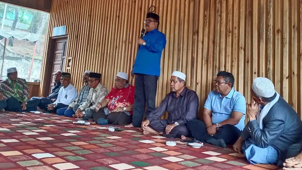 Keluarga Besar Mantan Bupati dan Mantan Wakil Bupati Galus Gelar Halal Bihalal