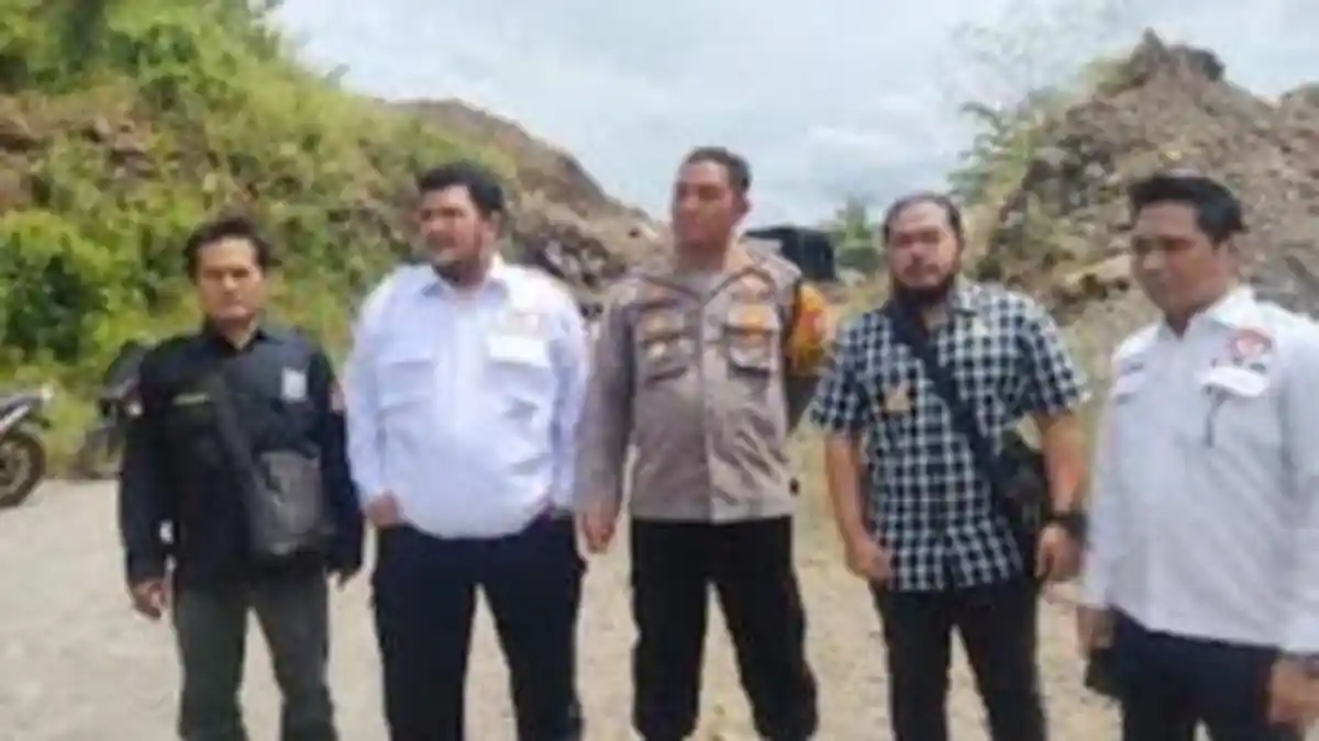 Gegara Ada Sengketa Lahan, Polisi Tutup Tambang Galian C di Desa Plalangan Jember