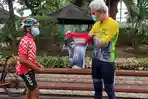 Gowes 250 KM Cilacap-Semarang, Siswa SMP ini Akhirnya Ketemu Gubernur Ganjar, Dapat Hadiah Spesial