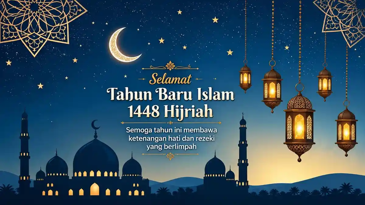 50 Ucapan Tahun Baru Islam 2026 atau 1 Muharram 1448 Hijriah Penuh Makna
