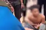 Dua Maling Motor di Margorejo Surabaya Dihajar Warga, Sempat Dikira Anak Kos