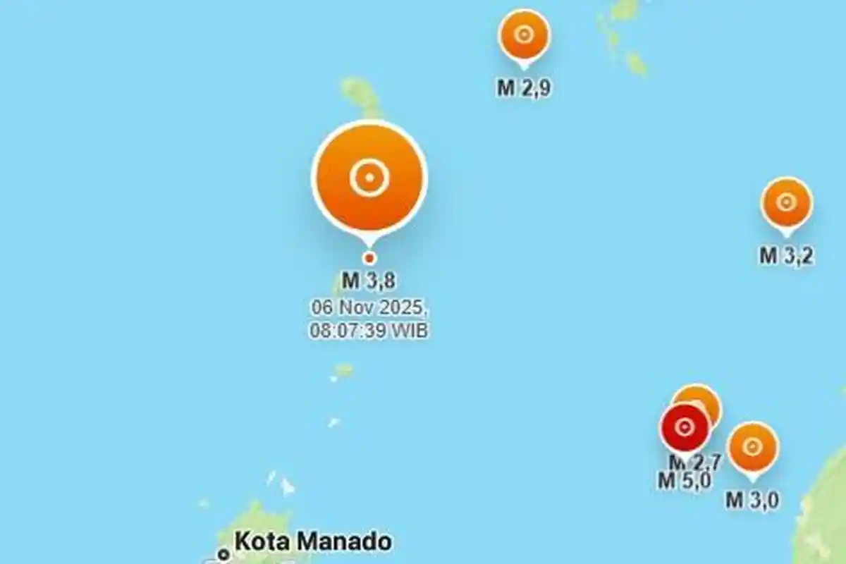 Gempa Terkini Kamis 6 November 2025 Pagi Ini, Baru Terjadi, Info Lengkap BMKG Klik di Sini