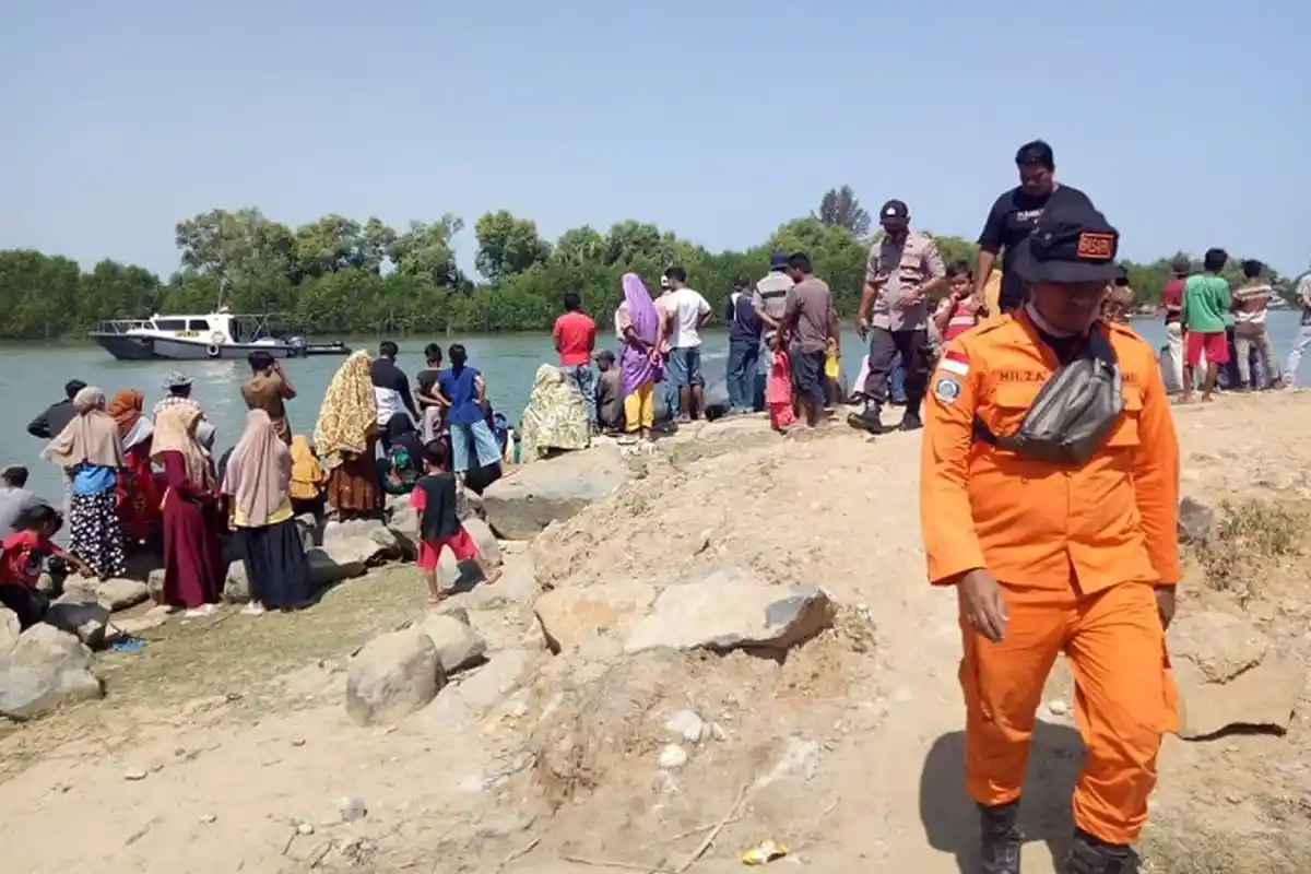 Bocah yang Tenggelam di Krueng Keureuto Aceh Utara Ditemukan Sudah Meninggal oleh Nelayan 