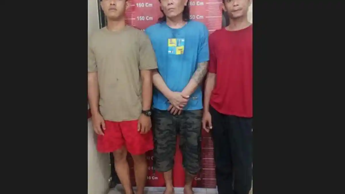 Tiga Pengedar Narkoba Ditangkap Polisi saat Menunggu Pelanggan, Polisi Temukan 3 Paket Sabu