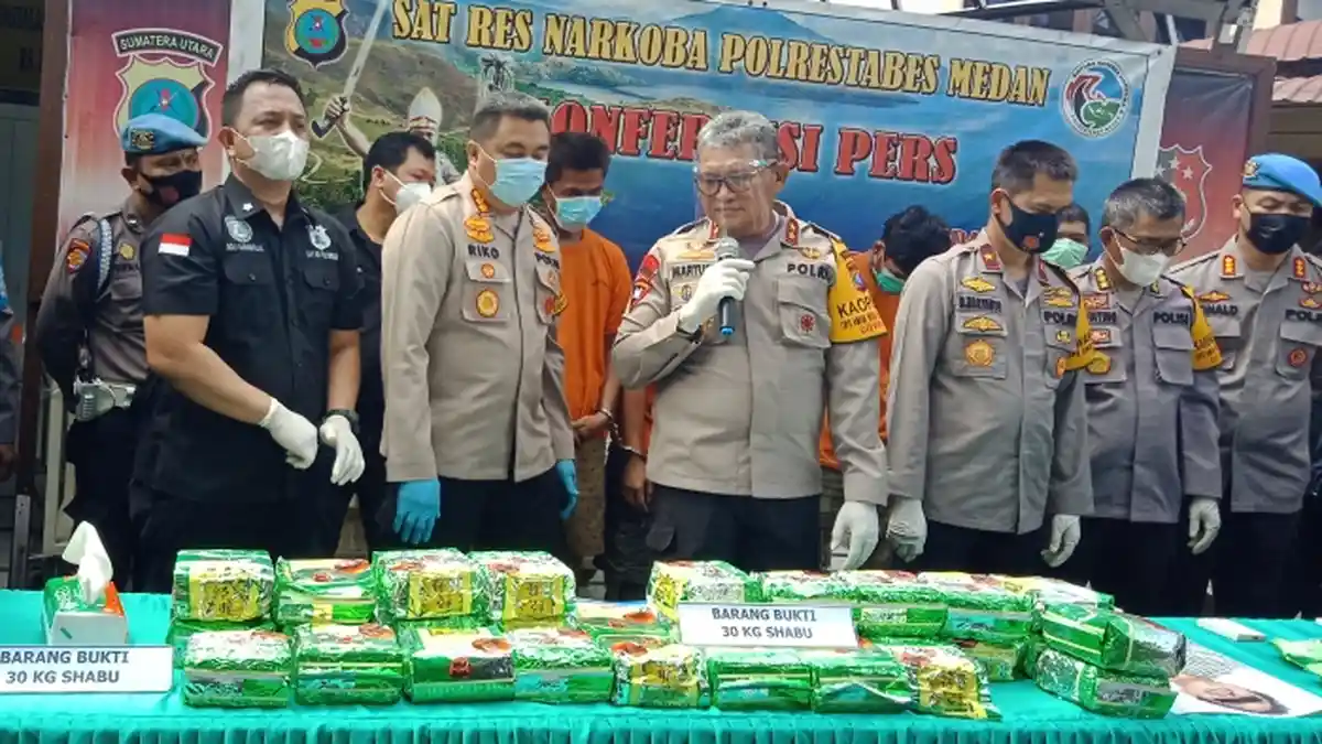 Polisi Buru Bandar Sabu 30 Kg Berinisial Black, Dapatkan Identitas dari Hasil Tracing Handphone