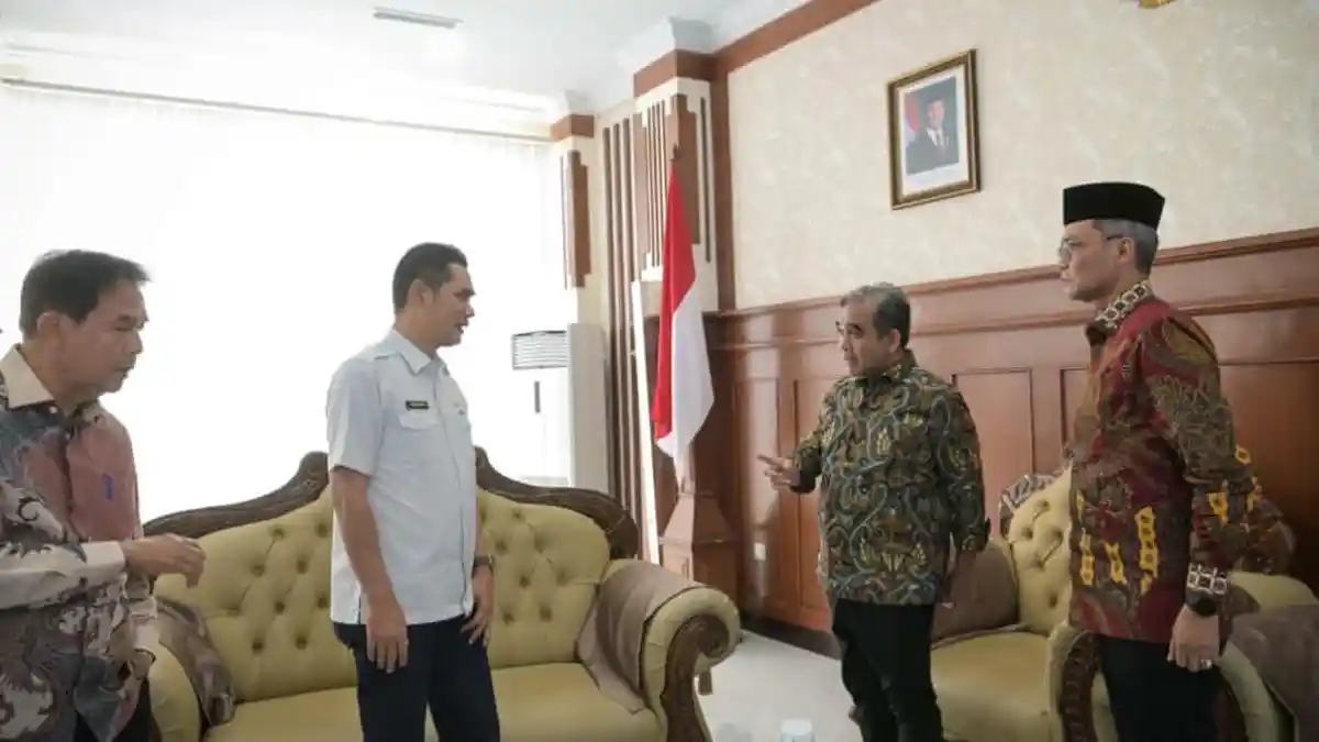Sekda Aceh M Nasir Antar Kepulangan Ketua MPR RI Ahmad Muzani 