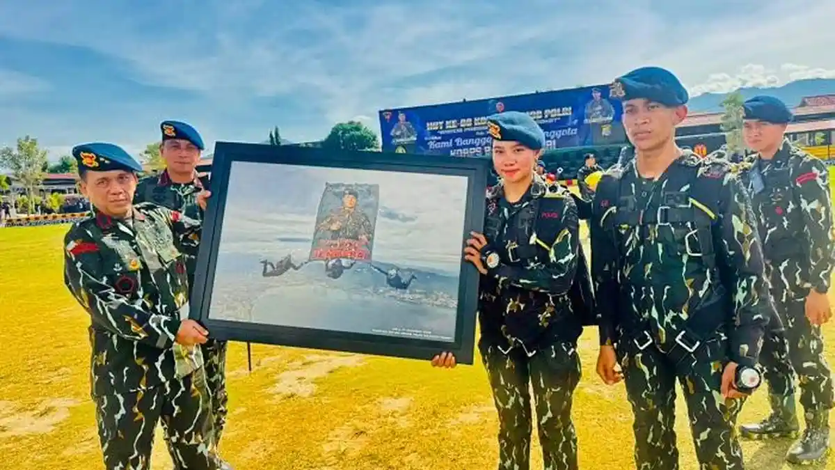 Peringatan HUT ke-80, Dansat Brimob Tegaskan Komitmen Presisi