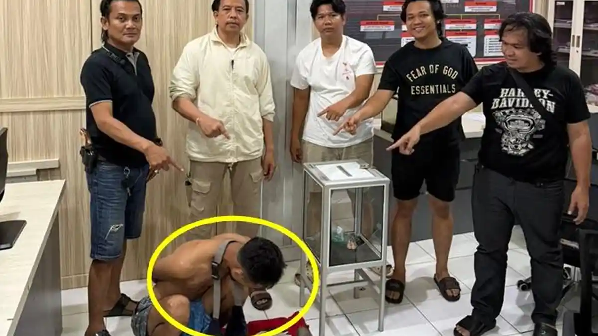 Pria di Lahat Ini Pasrah Dikepung Tim Jagal Bandit, Perbuatannya Bikin Resah Warga Pasar Lama