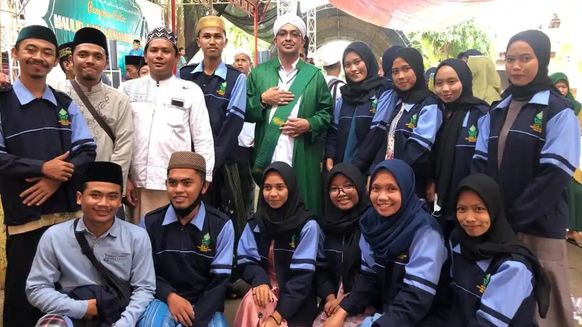 Mahasiswa KKN UIN Walisongo Bantu Pelaksanaan Pengajian Maulid Nabi di Kawak Jepara
