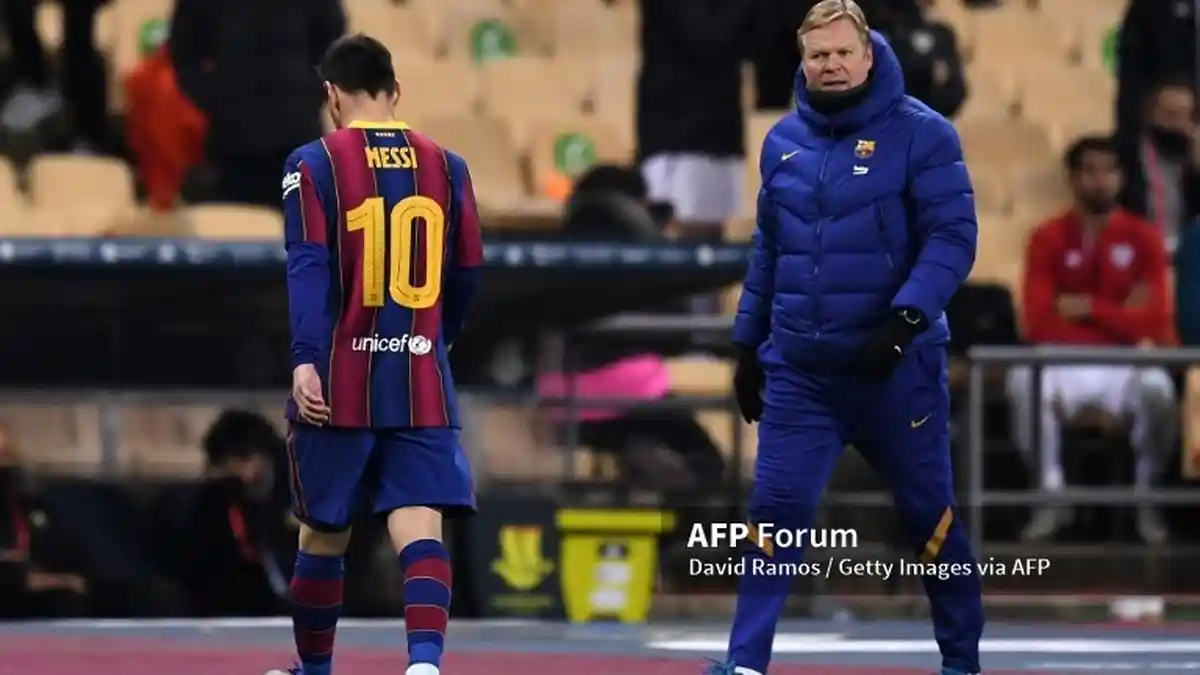Barcelona Move On Secepat Kilat, Ronald Koeman Sudah Temukan Pengganti Lionel Messi